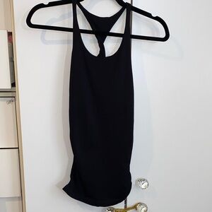 bebe Black Twist Tank Top